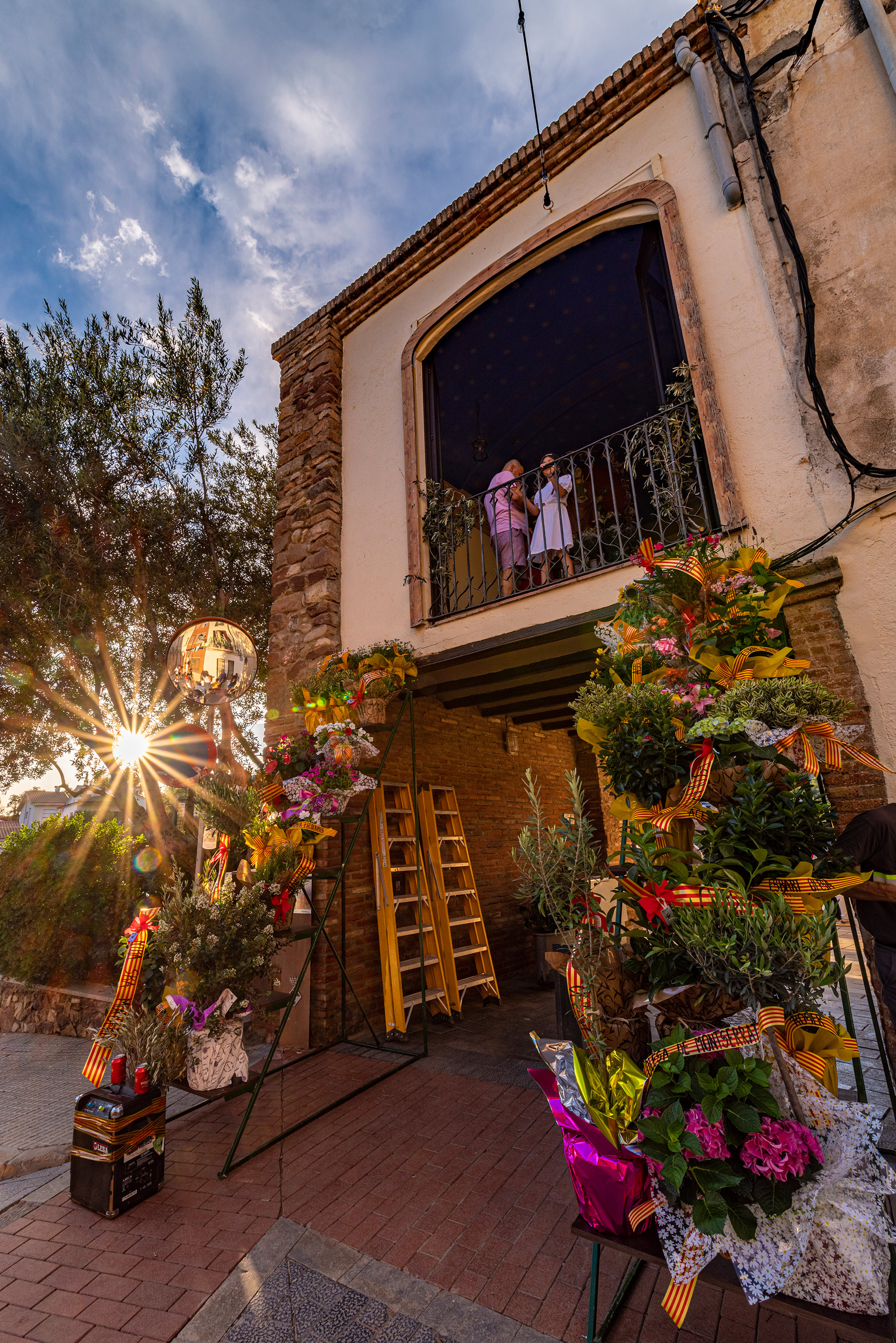 Festes de Santa Oliva 2023. Ofrena floral.