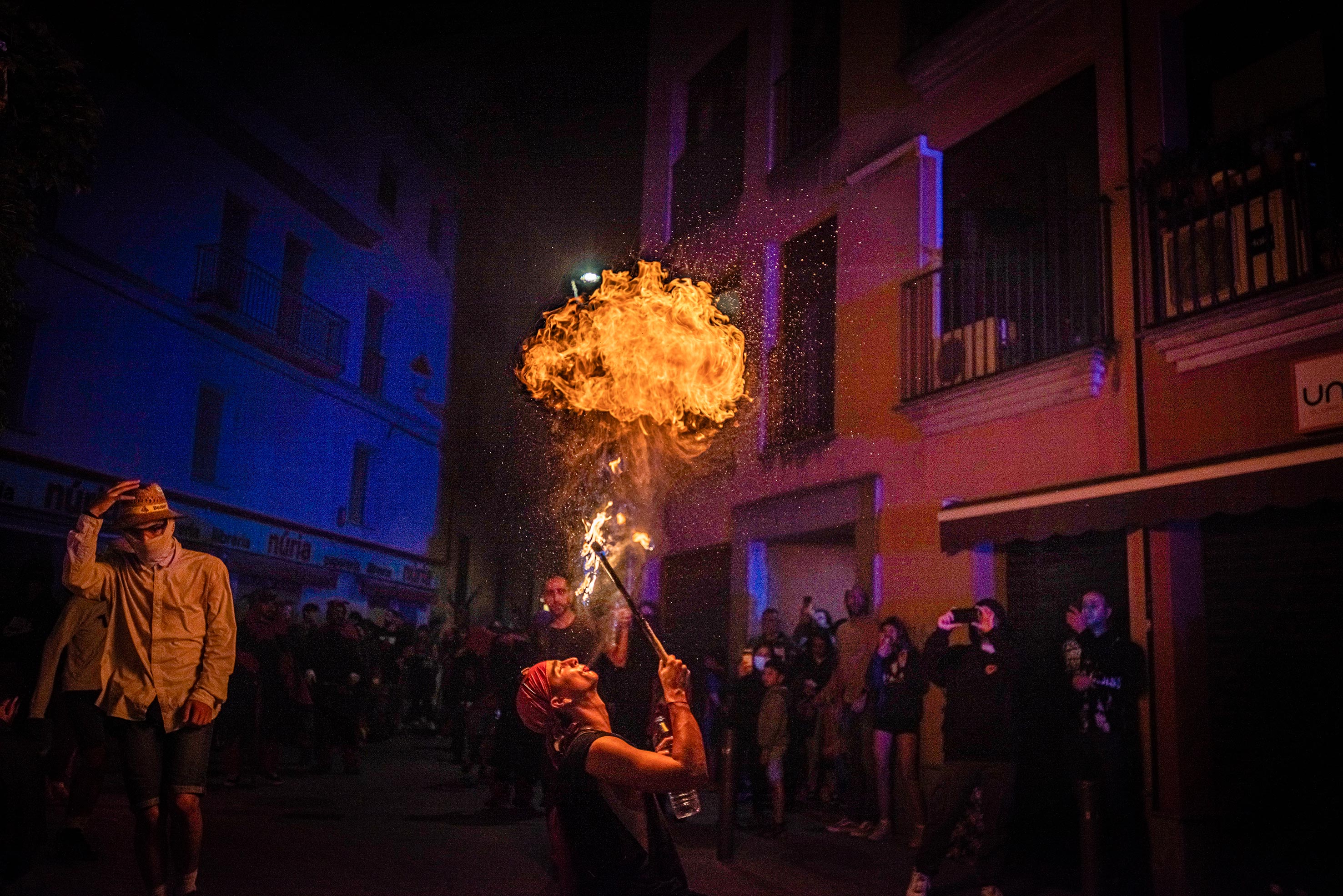 Festes de Santa Oliva 2023. Correfoc