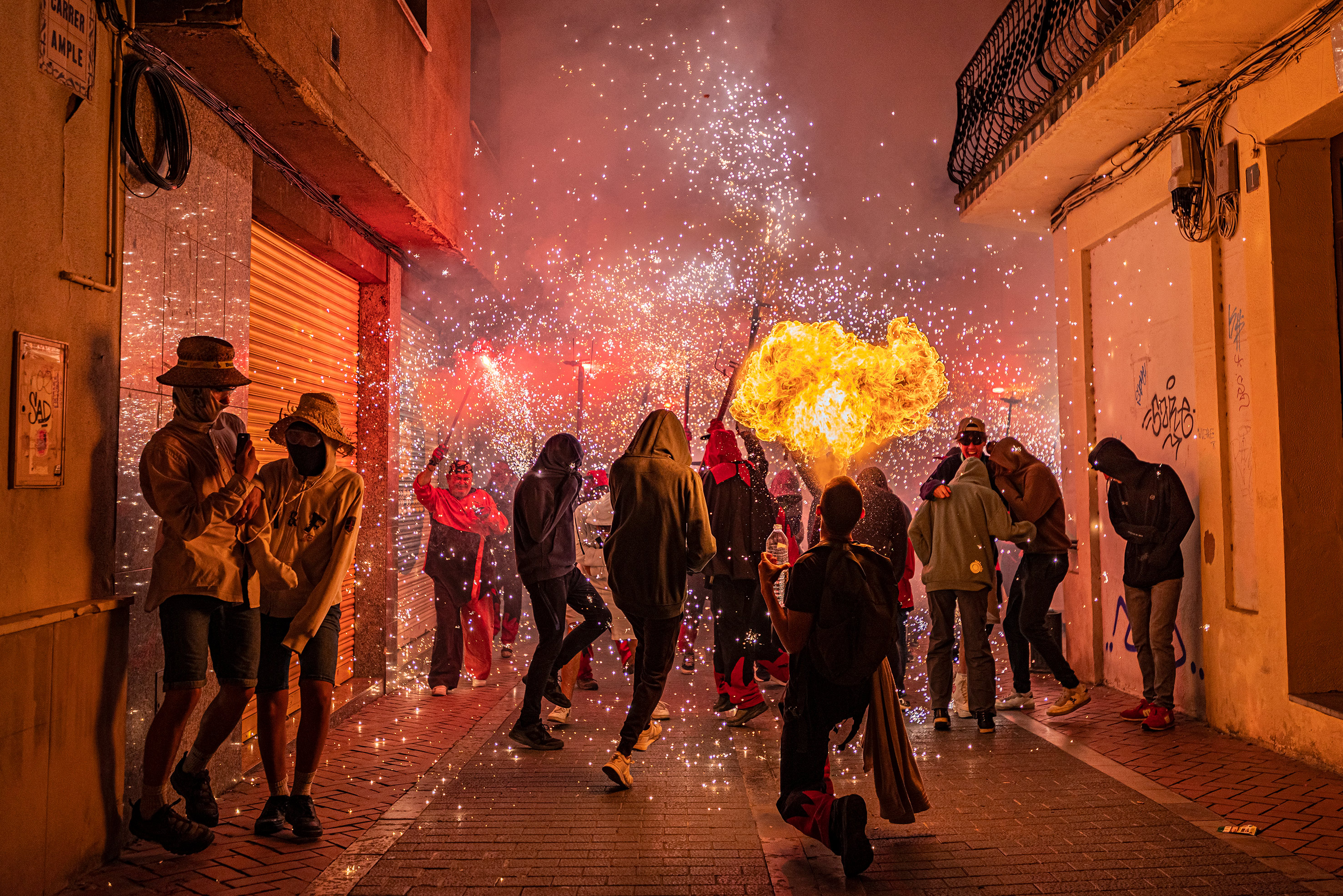 Festes de Santa Oliva 2023. Correfoc