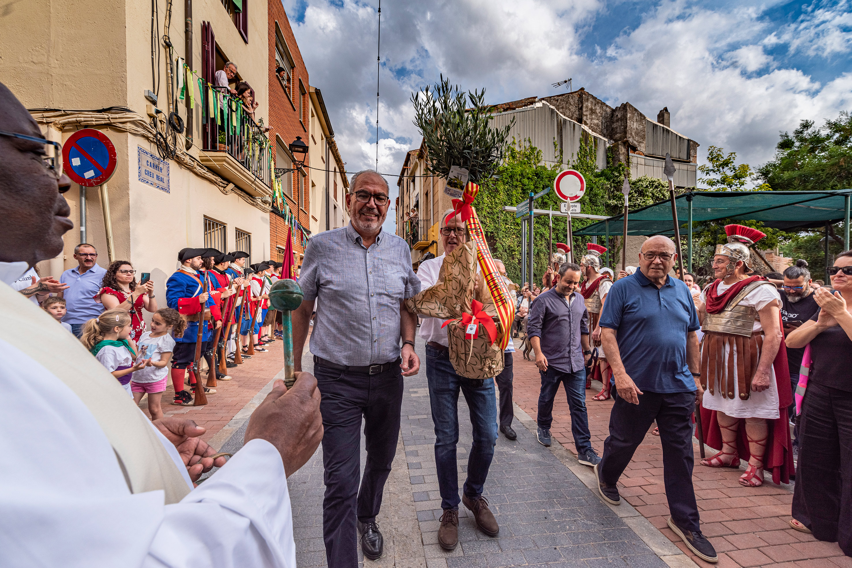 Festes de Santa Oliva 2023. Ofrena floral.