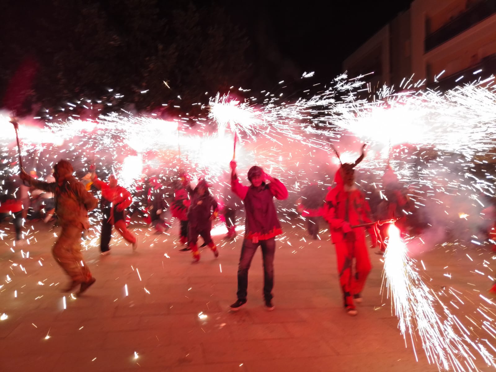 Festes de Santa Oliva 2023. Correfoc