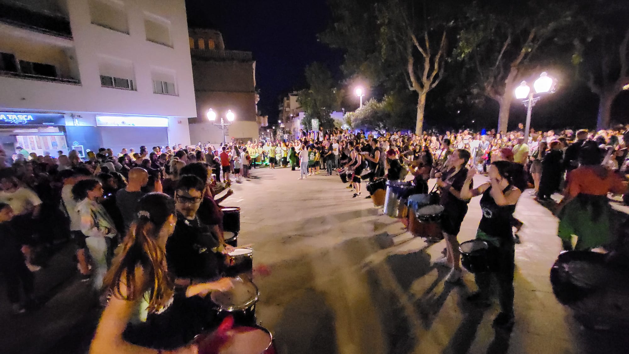 Festes de Santa Oliva 2023. Tabalada i correfoc