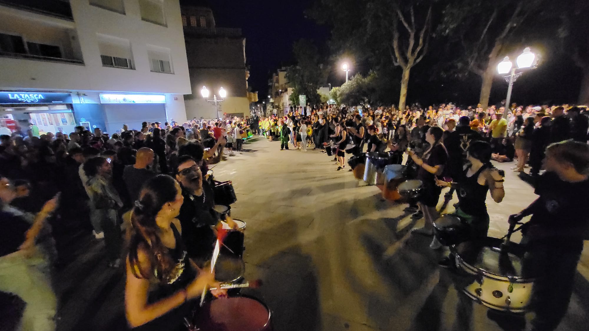 Festes de Santa Oliva 2023. Tabalada i correfoc