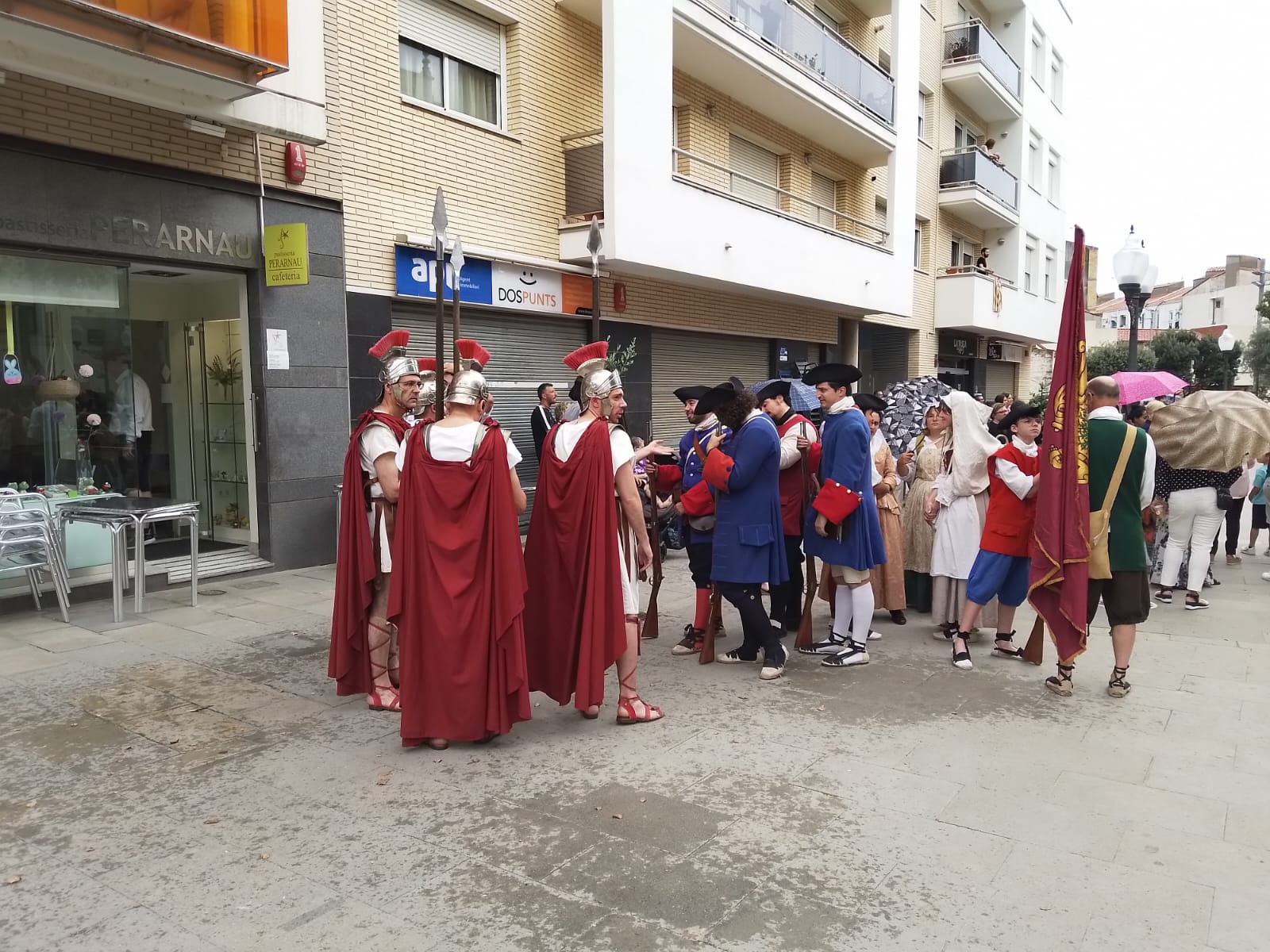 Festes de Santa Oliva 2023. Mostra de cultura popular a la plaça de Fèlix Figueras i Aragay.