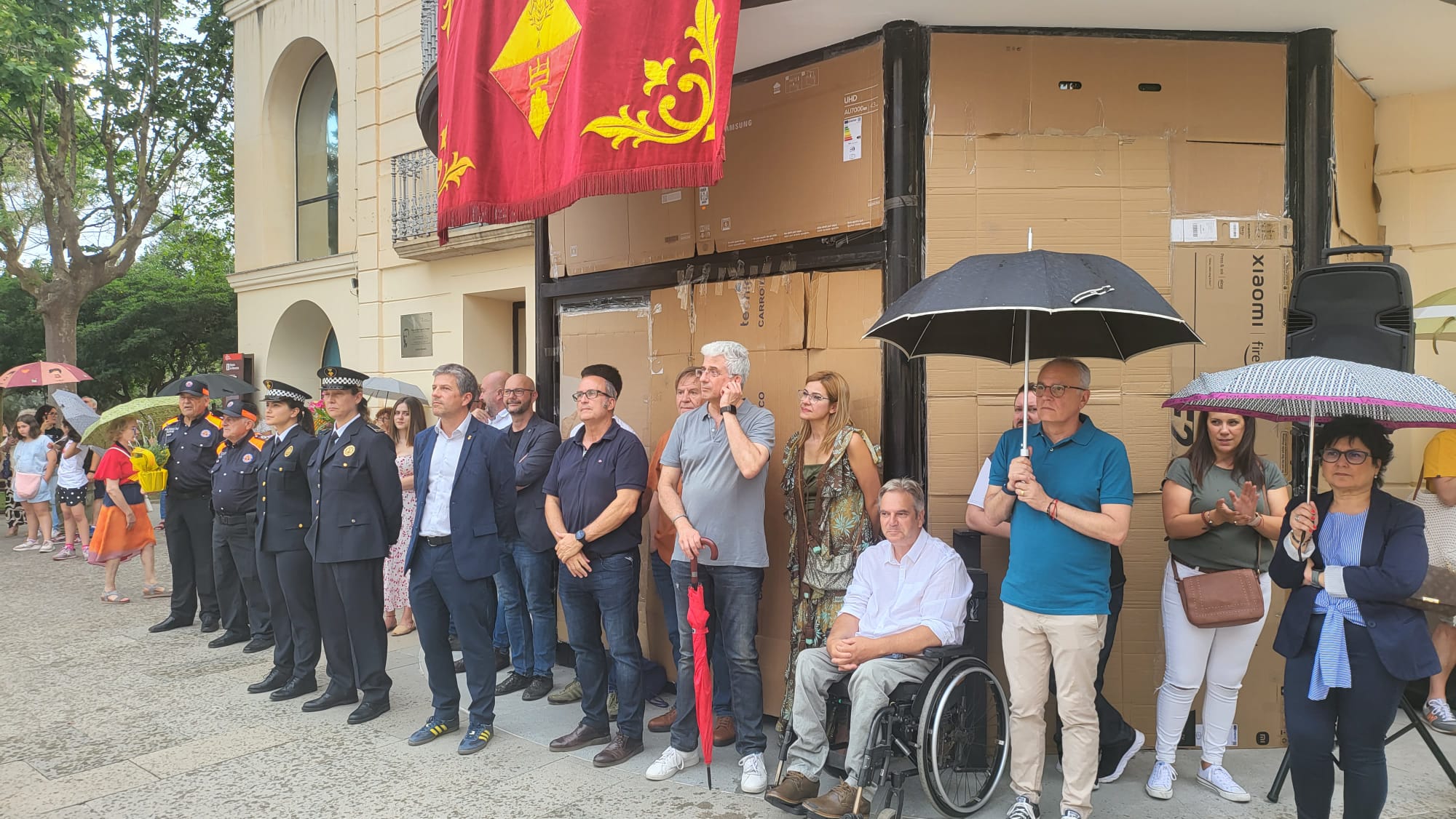 Festes de Santa Oliva 2023. Mostra de cultura popular a la plaça de Fèlix Figueras i Aragay.