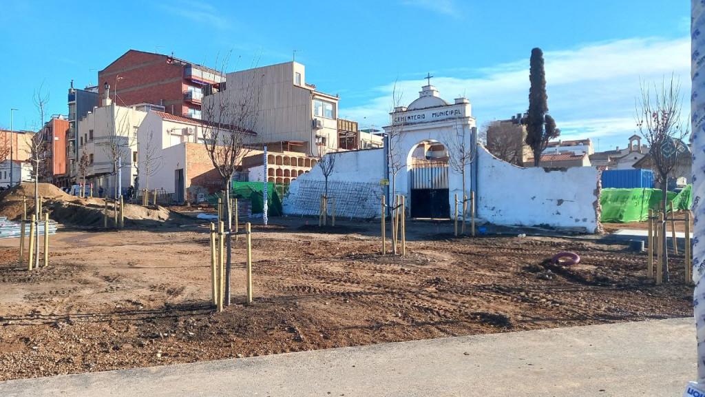 Obres d'adequació entorn Cementiri Vell