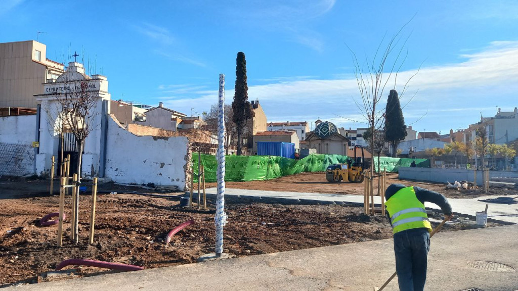 Obres d'adequació entorn Cementiri Vell