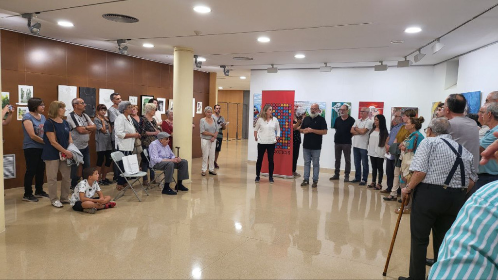 Acte d'inauguració de la 31a. Mostra de Pintores d'Olesa