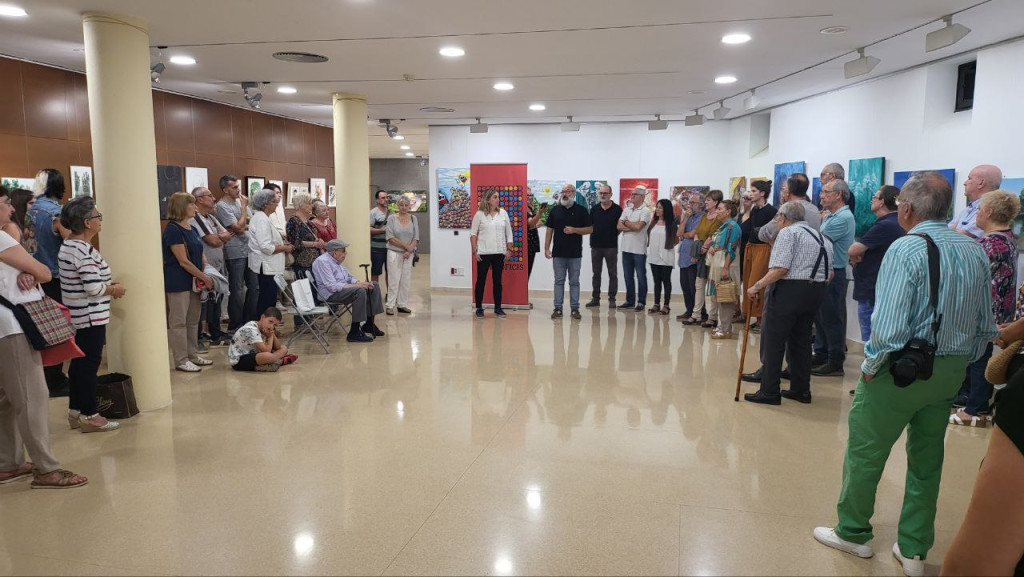 Acte d'inauguració de la 31a. Mostra de Pintores d'Olesa