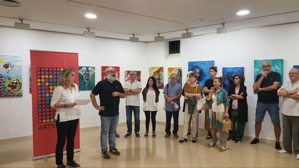 Acte d'inauguració de la 31a. Mostra de Pintores d'Olesa