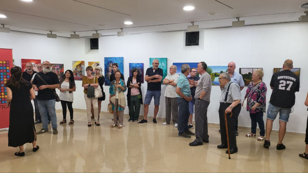 Acte d'inauguració de la 31a. Mostra de Pintores d'Olesa