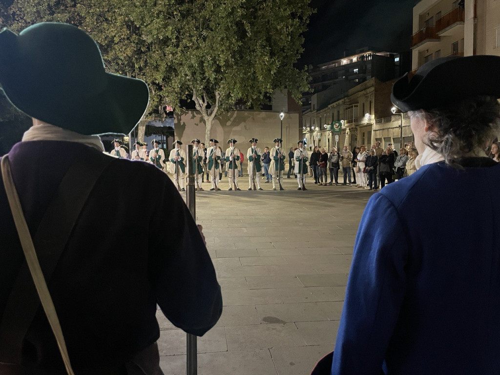 Acte Institucional a la Plaça de l'Ajuntament de la Festa del Miquelets