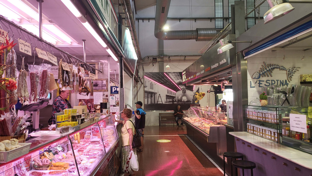 Parada de carns i embotits del Mercat Municipal