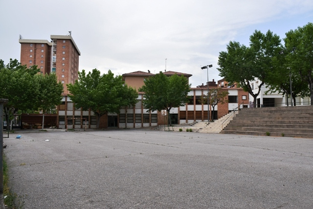 Pati de l'antiga Escola St. Bernat