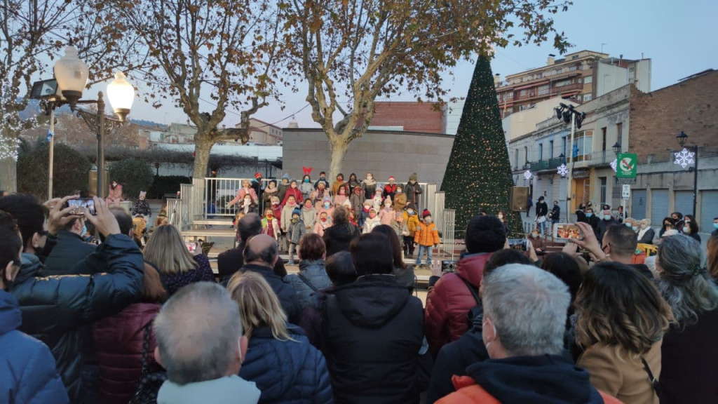 Vista des dels assistents al concert dels alumnes de l'Escola de Música