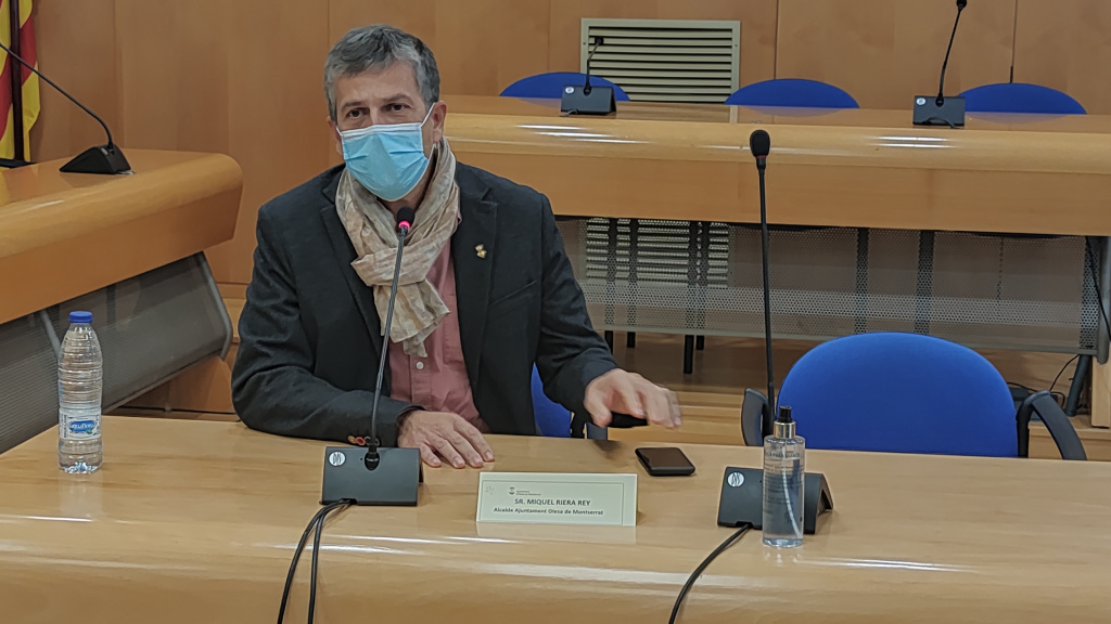 Cloenda de l'Acte per part de L'Alcalde Miquel Riera