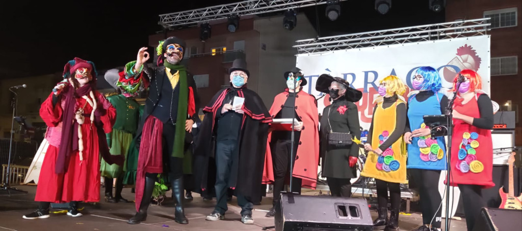 Presentació del concurs de disfresses amb Carnestoltes