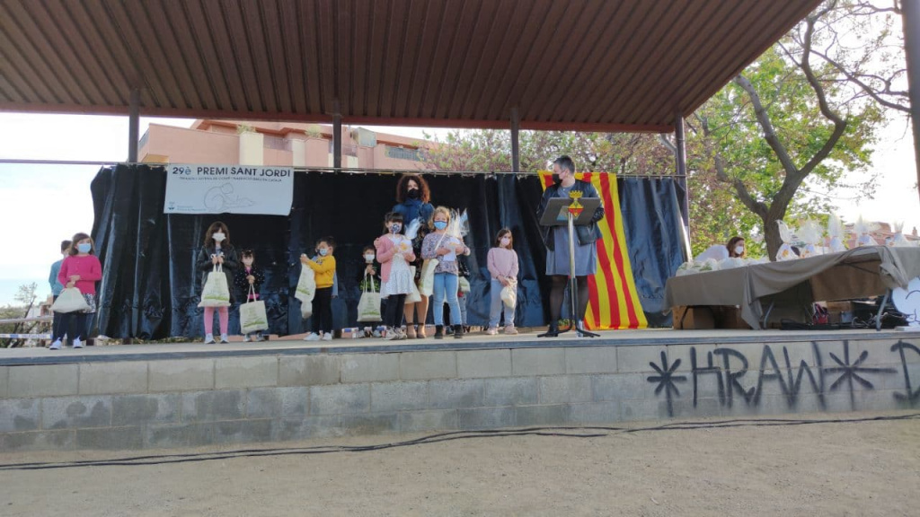 Entrega de premis a l'escenari del Parc Municipal