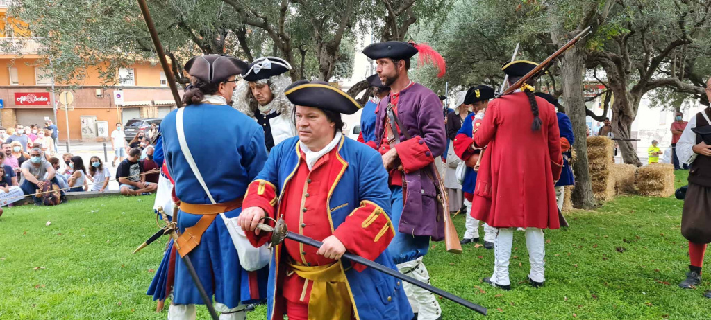 Miquelets preparant-se per la batalla