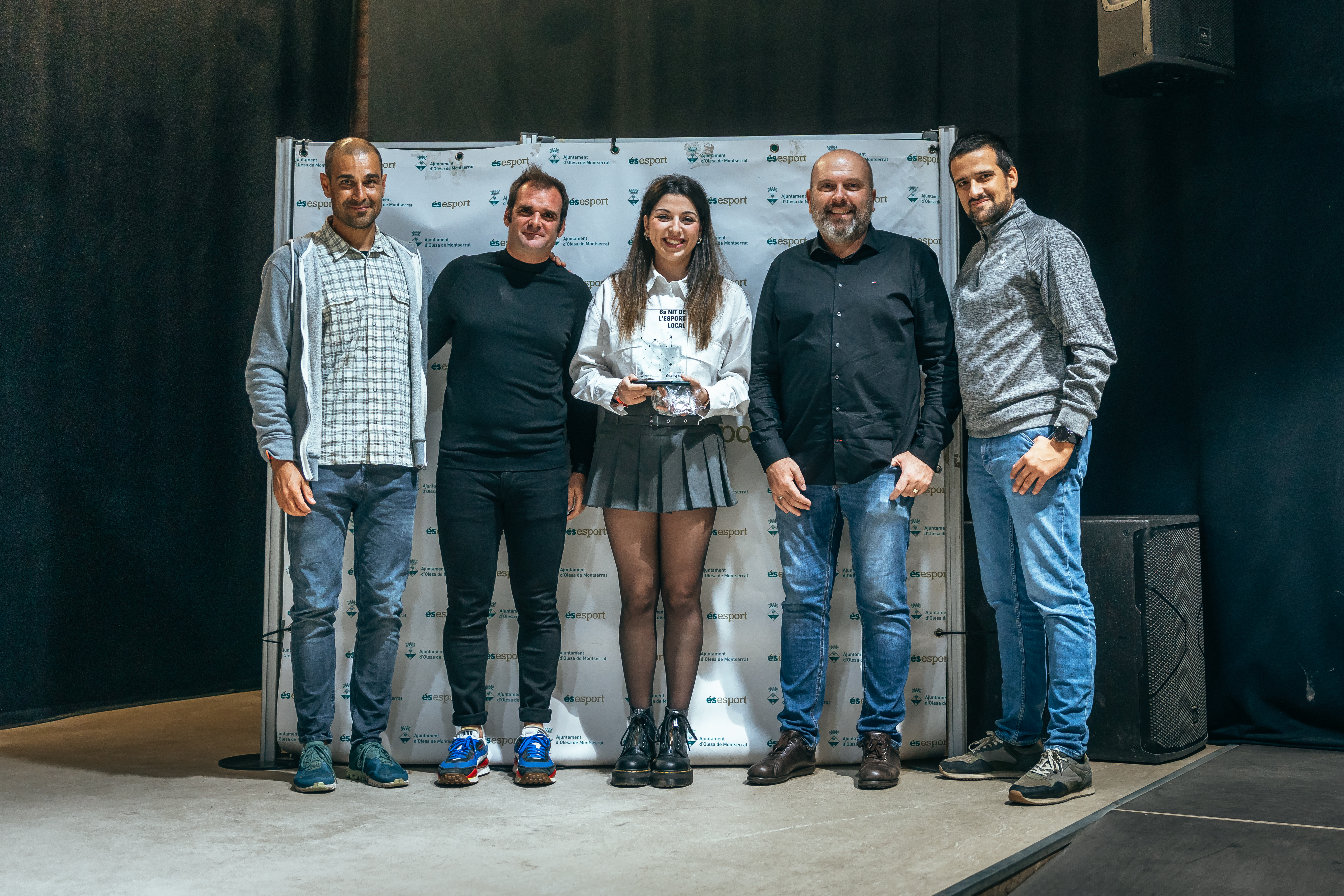 Lliurament dels premis de la 6a Nit de l'Esport Local