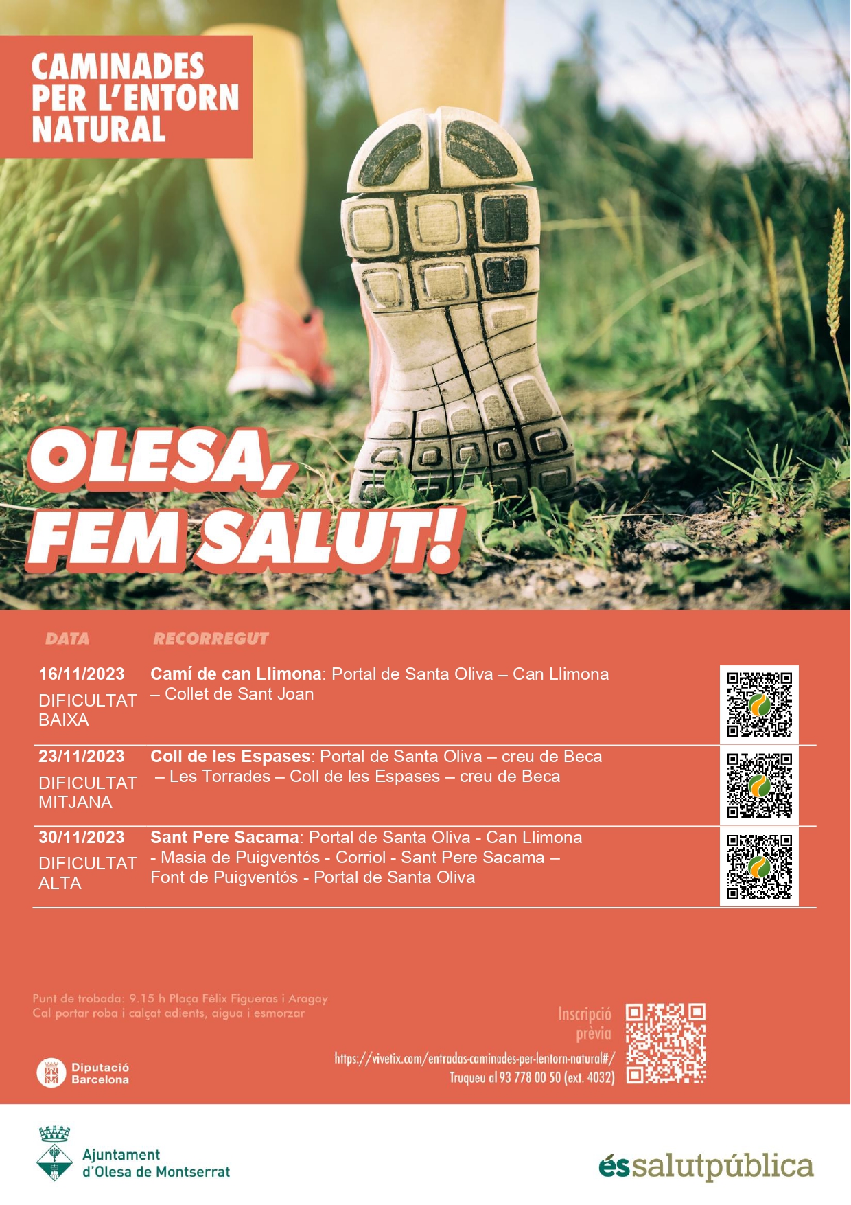 Cartell d'Olesa, Fem Salut del mes de novembre
