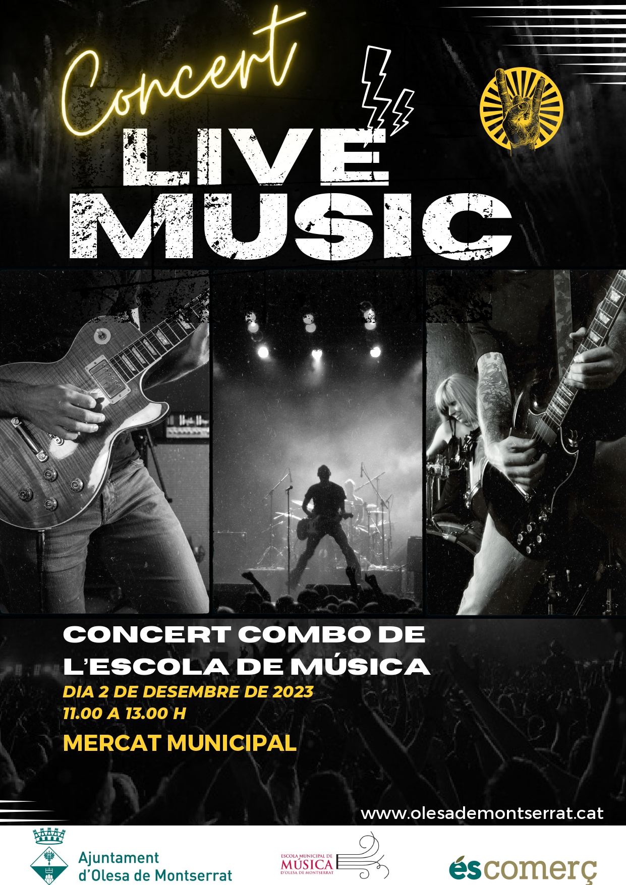Concert Combo Escola de Música pel desembre de 2023