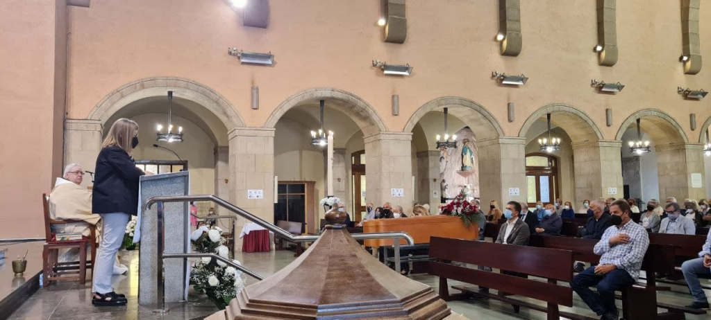 funeral comiat a l'ex alcaldessa Magda Graells