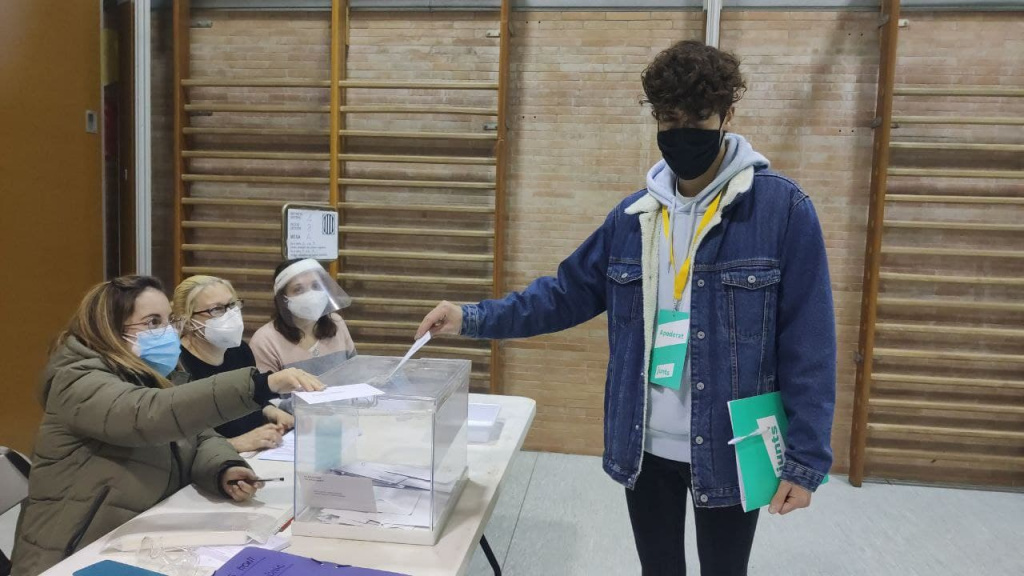 Votació de Ferran Cerdeira de Junts