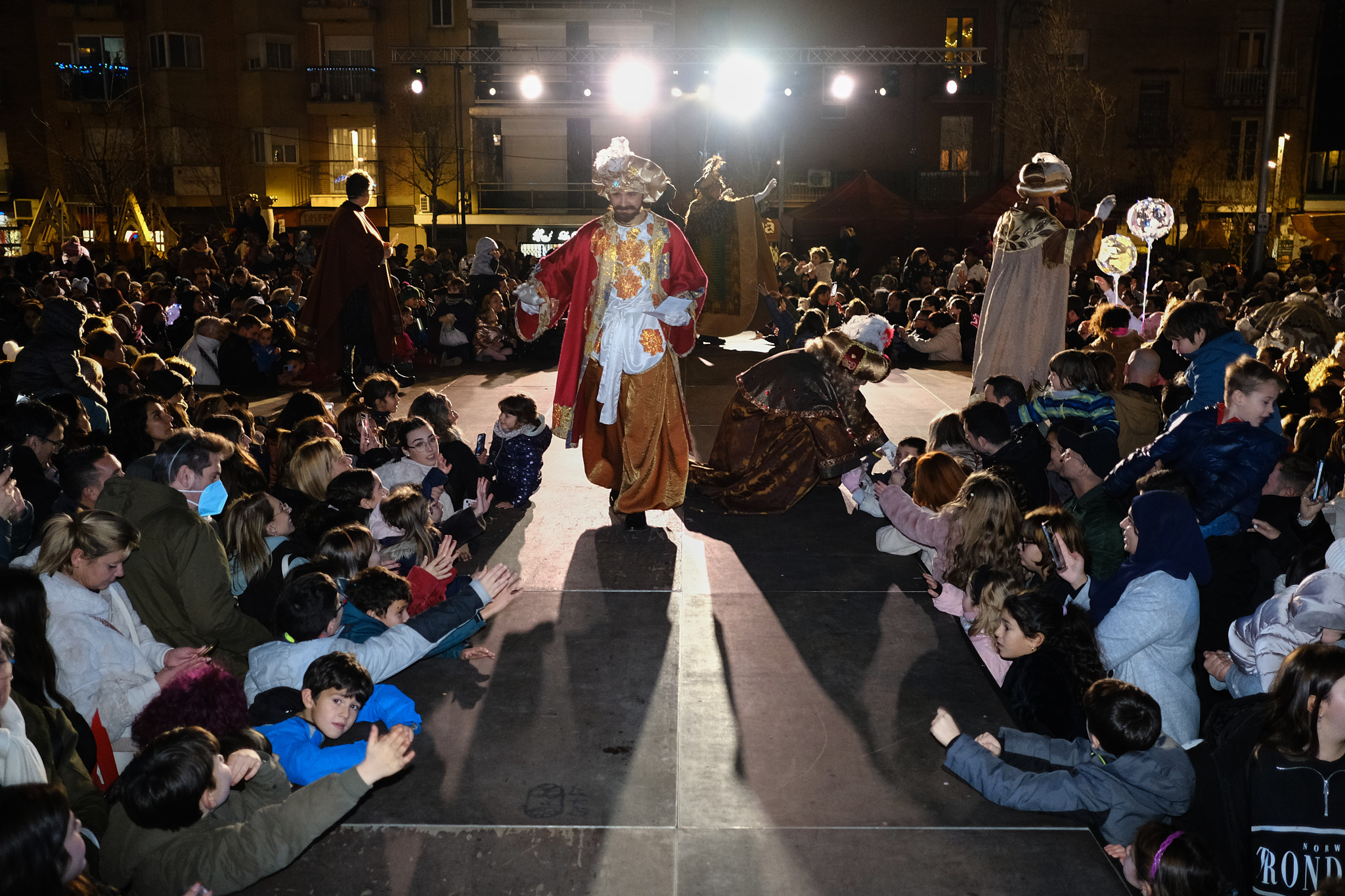 Fotografia de la Cavalcada de Ses Majestats els Reis d'Orient a Olesa el 2024