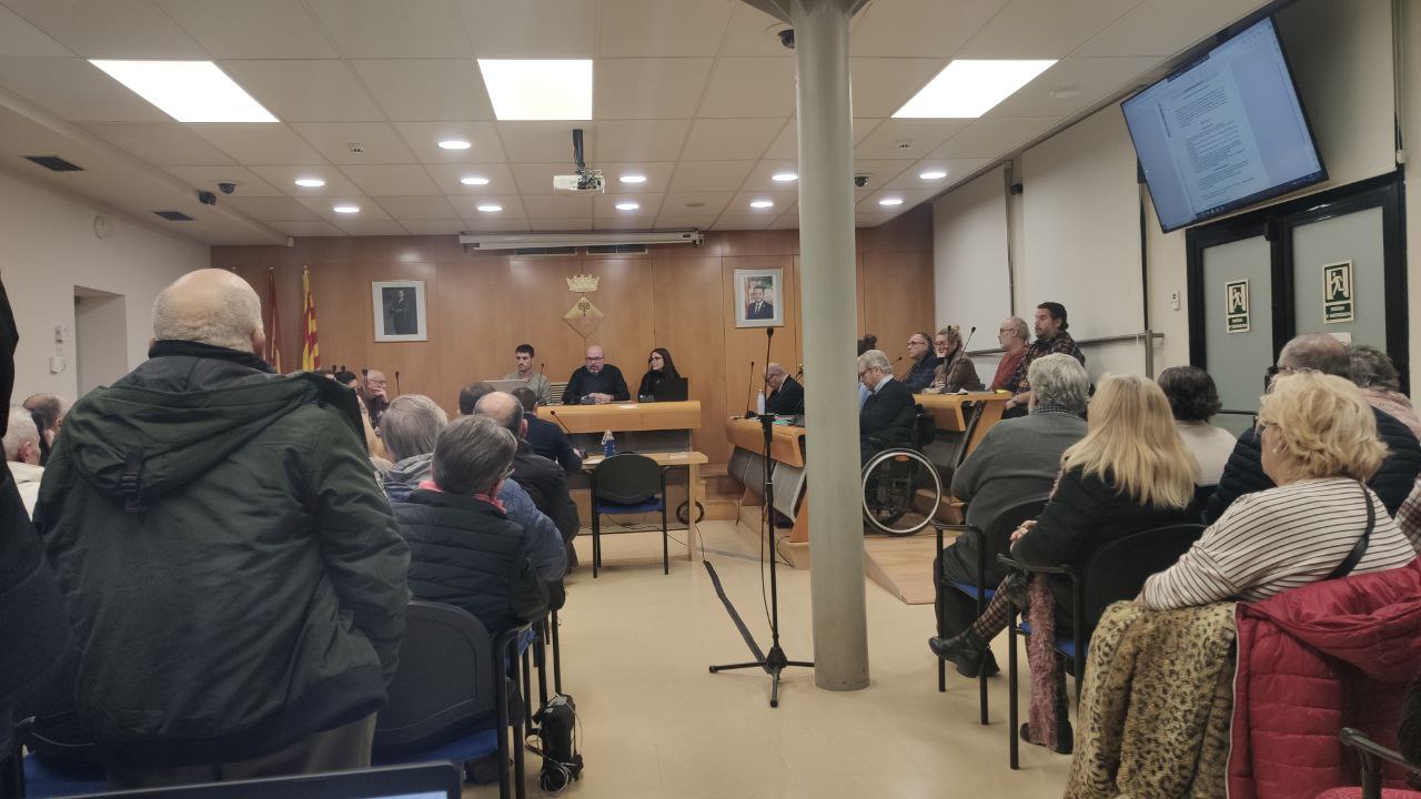 Sessió ordinària del ple municipal. Gener 2024. 