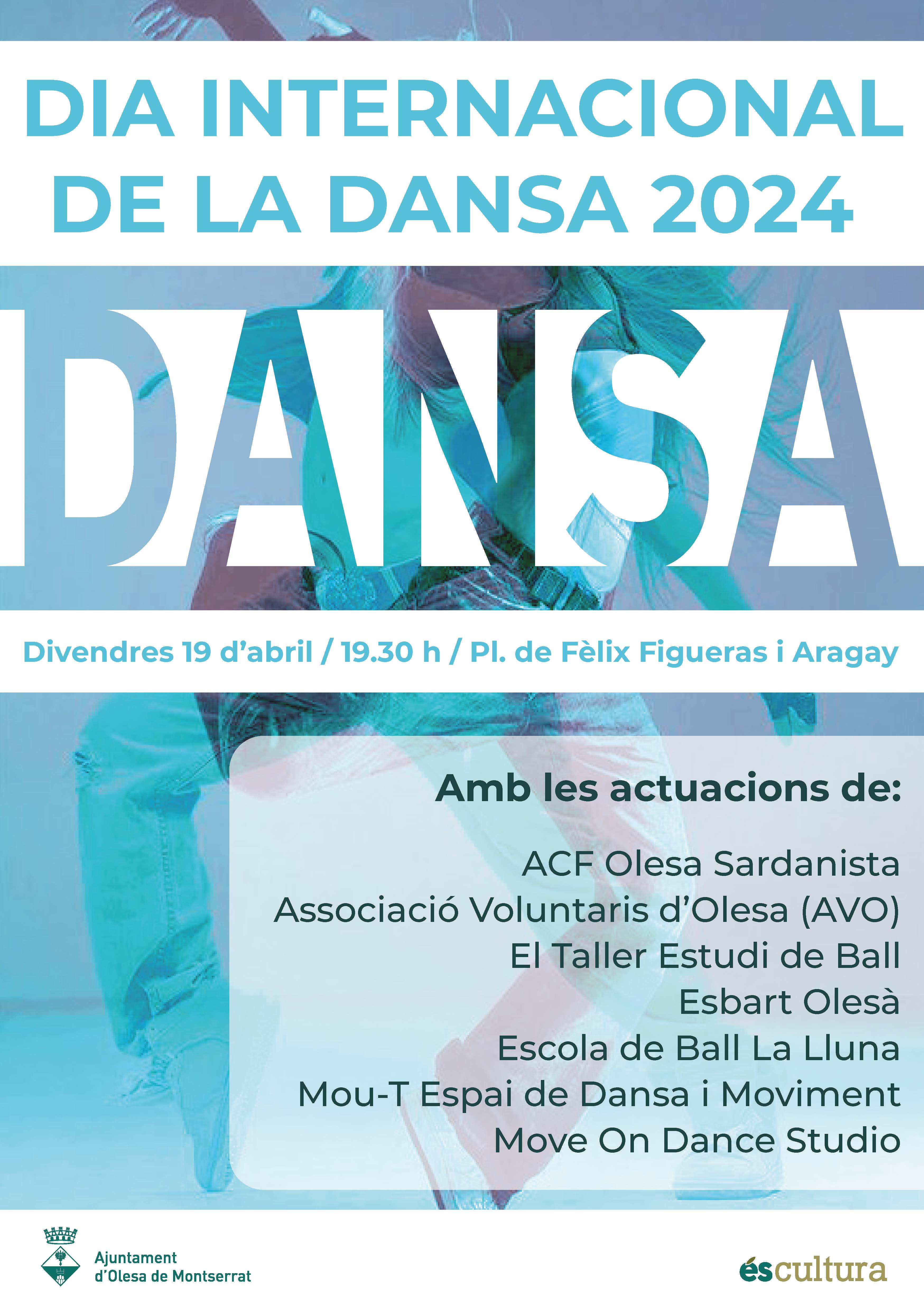 Cartell del Dia Internacional de la Dansa 2024