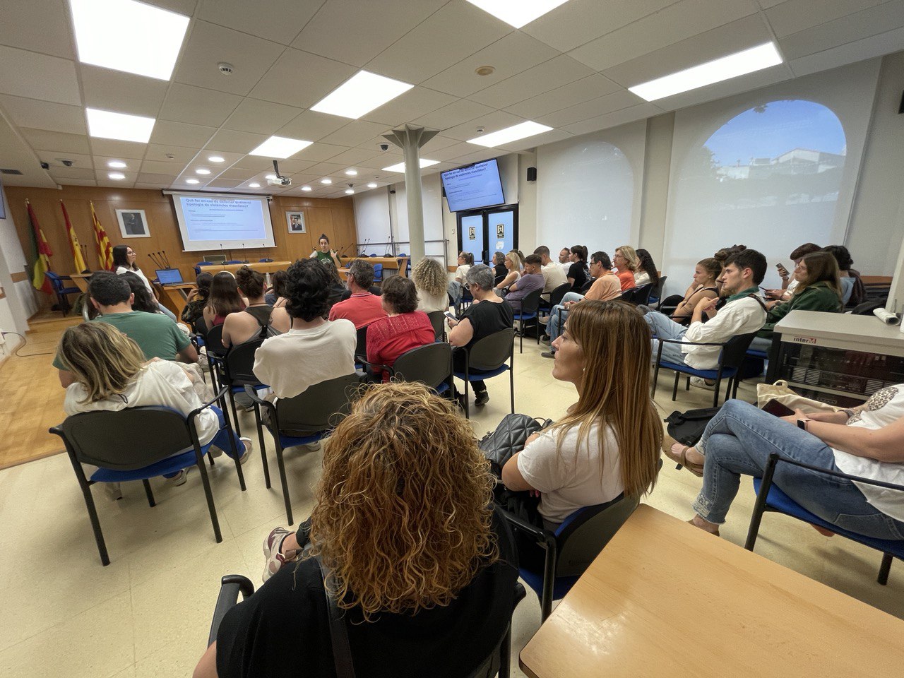 Èxit de participació en les sessions de formació sobre espais d’oci segurs