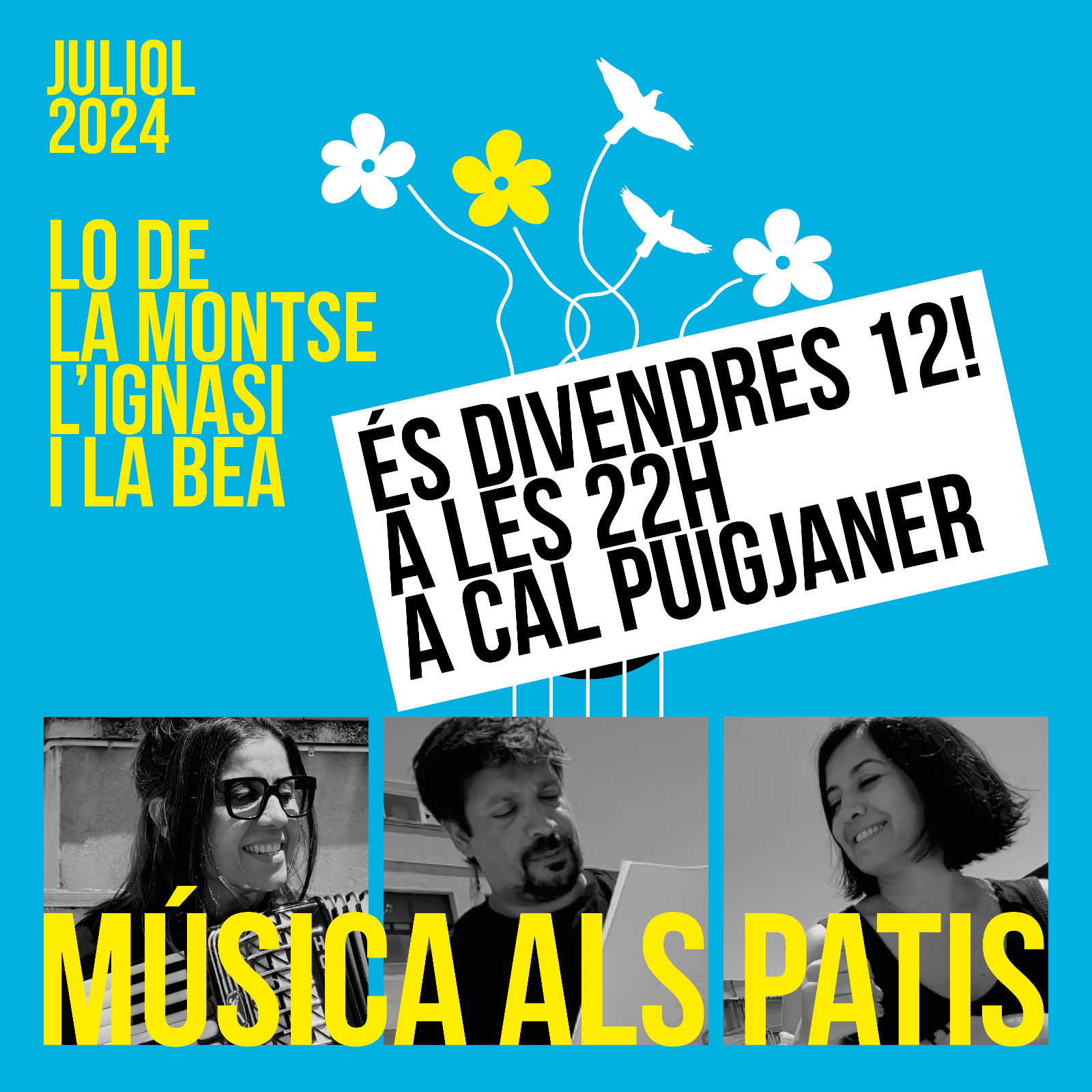 Música als Patis 12 de juliol