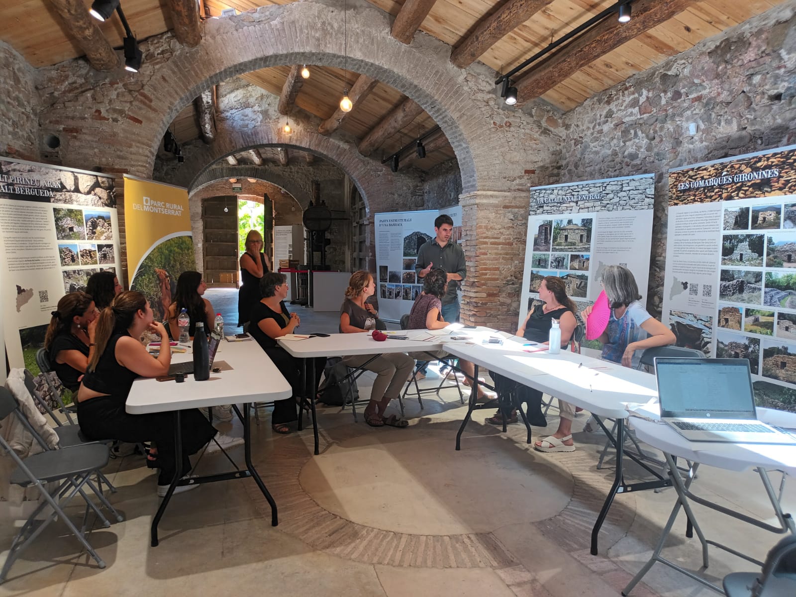 Reunió sobre l'agroturisme al Parc Rural del Montserrat