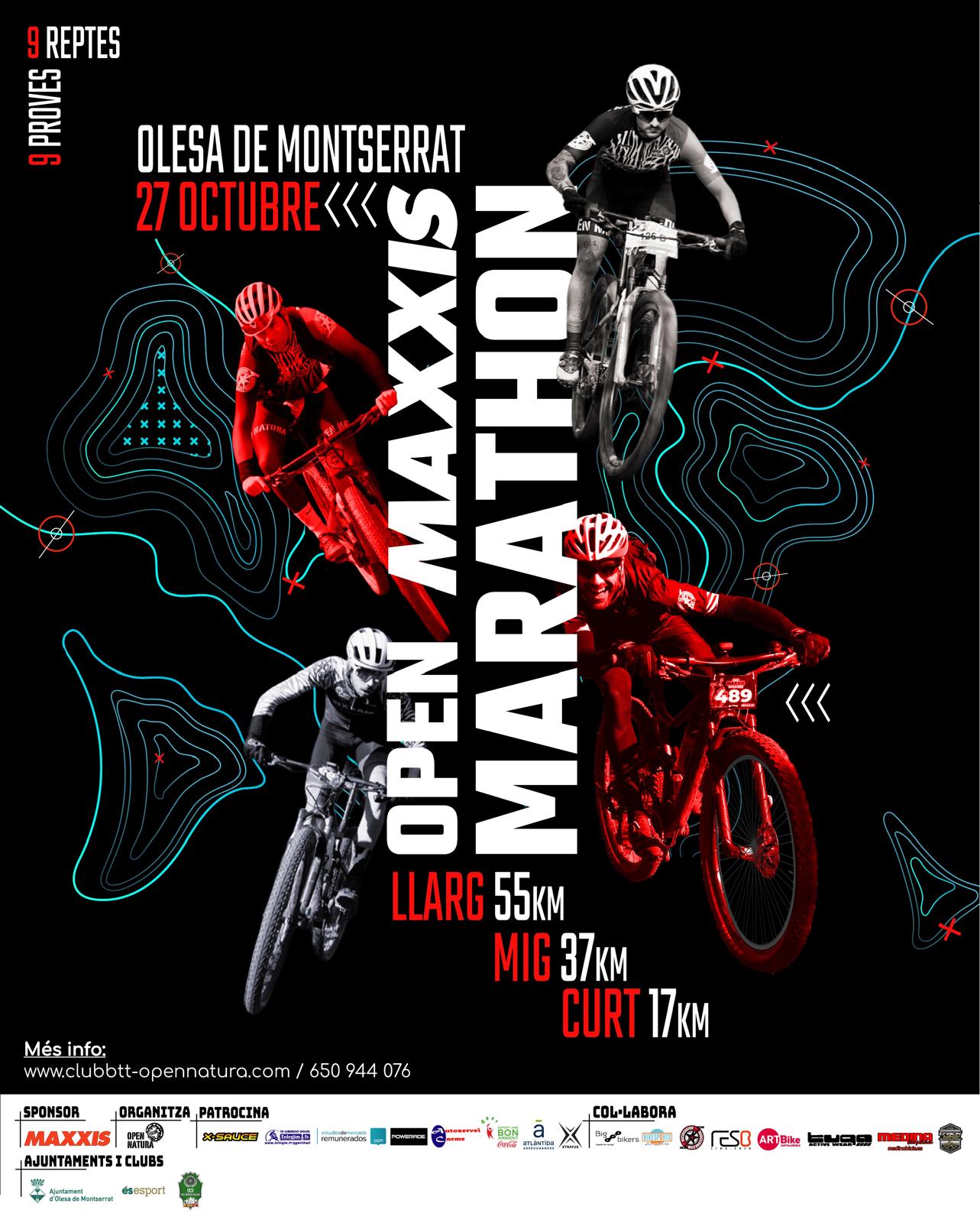 Cartell de l'Open Maxxis Marathon 2024