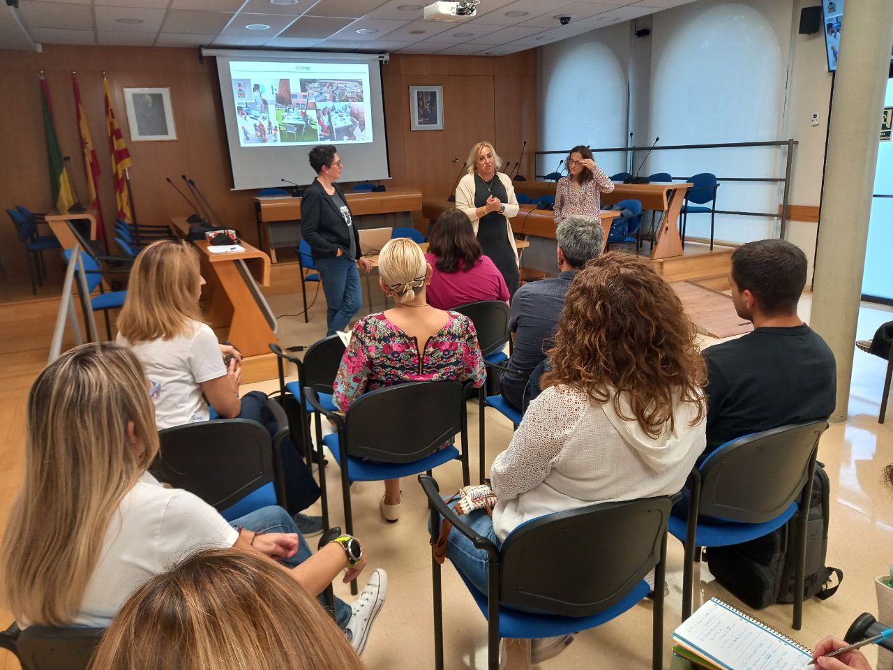 Reunió del Grup Motor de Salut Comunitària a Olesa