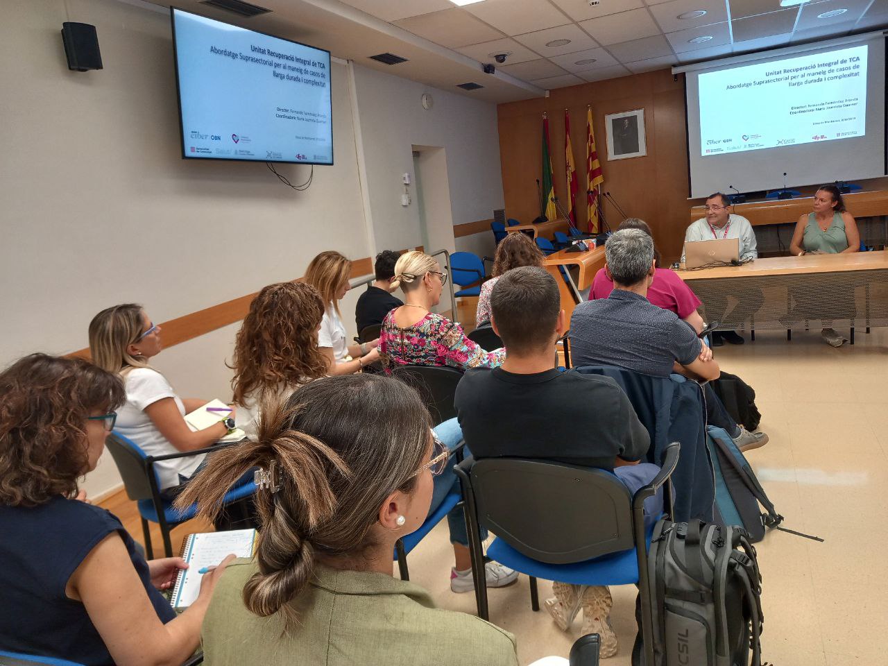 Reunió del Grup Motor de Salut Comunitària a Olesa