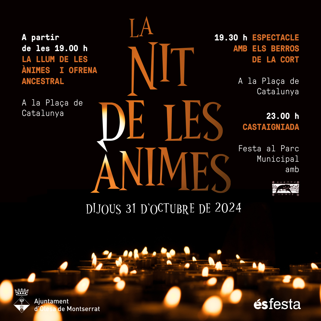 Cartell de la nit de les Ànimes 2024