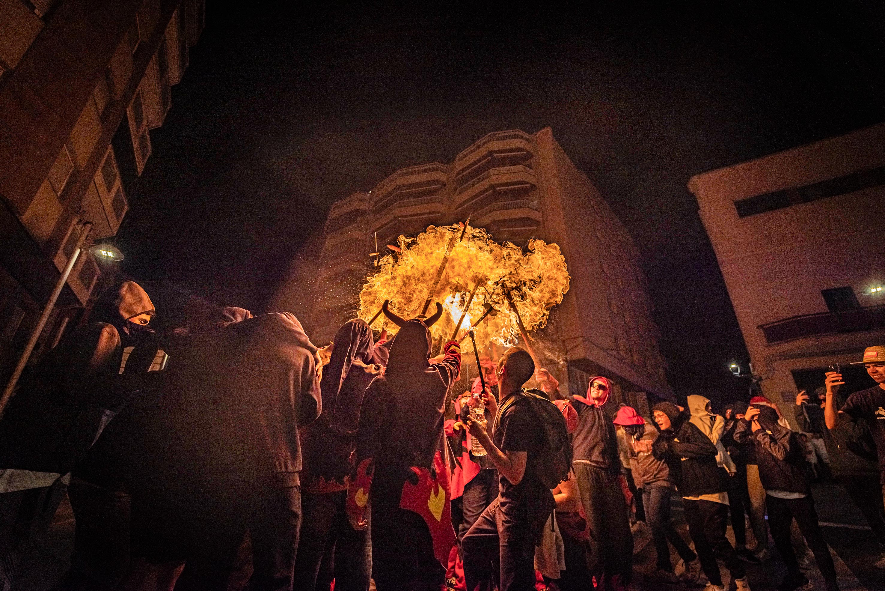 Santa Oliva 2023. Correfoc